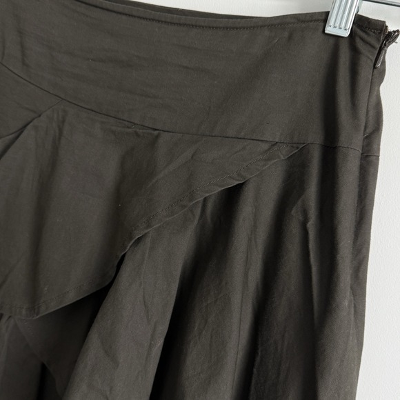 Woodland Fairy Skirt Khaki Green Natural Woman 8 Wildkind Peasant - Picture 3 of 6